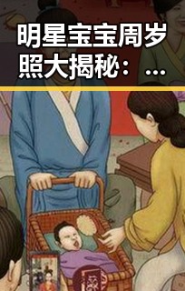 明星宝宝周岁照大揭秘：萌态、时尚与成长的完美展现🎂✨